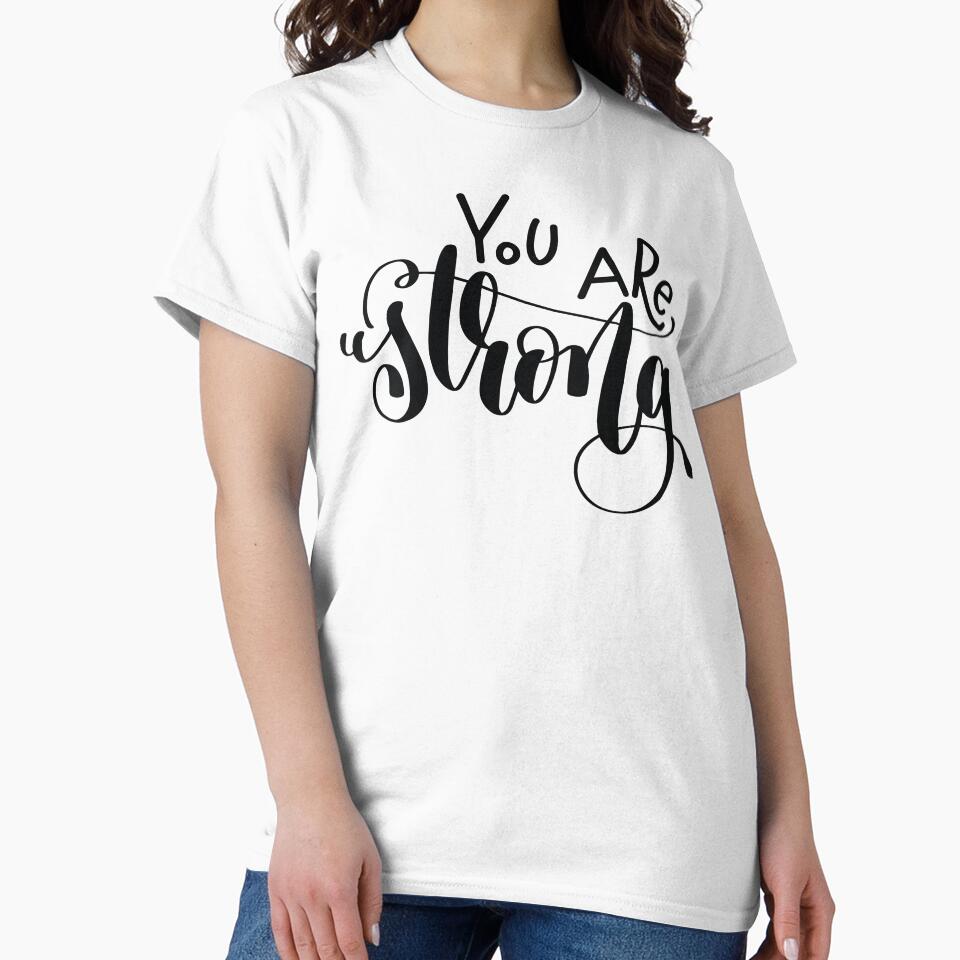 You Are Strong / Startup Inspirational Quote by ProjectX23