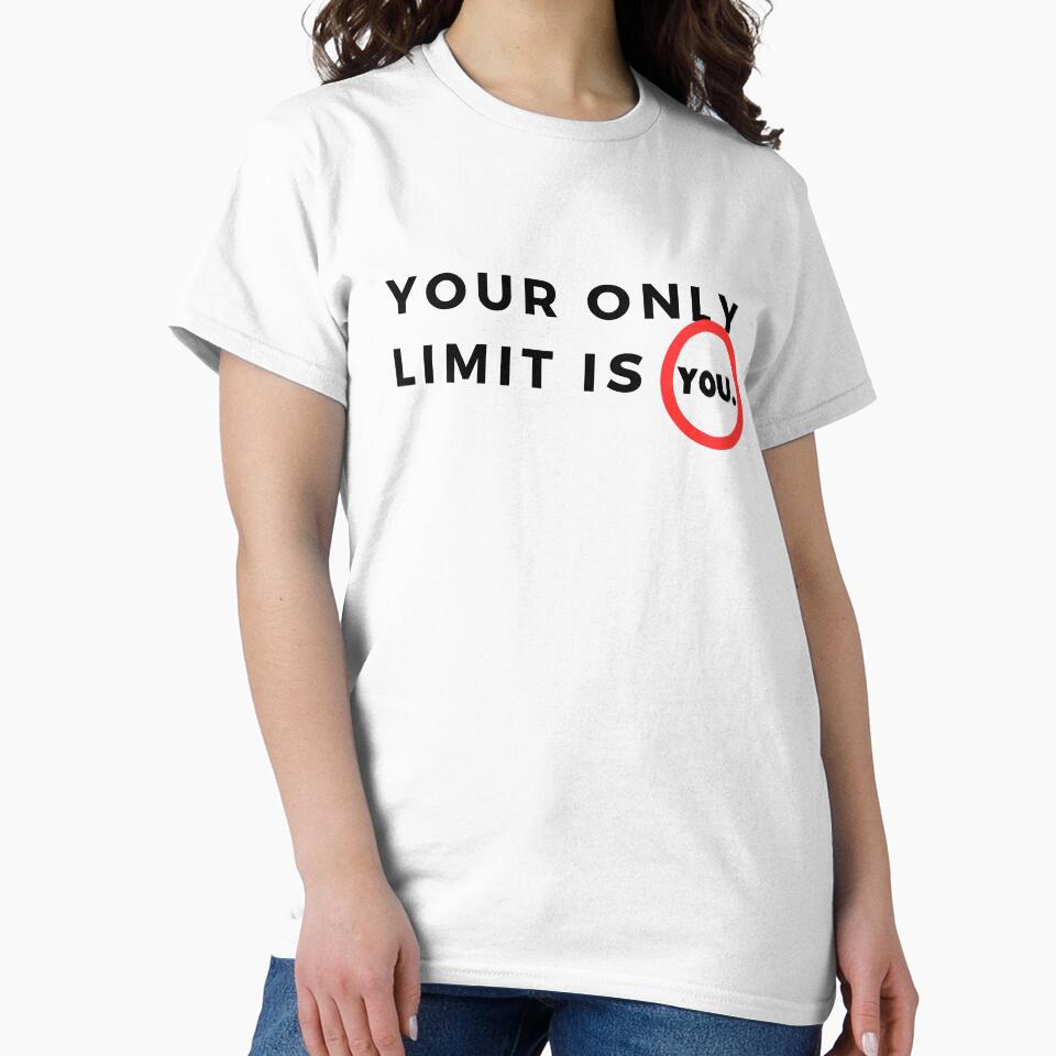 Your only limit is you. - Motivational Quote by Bananobanini