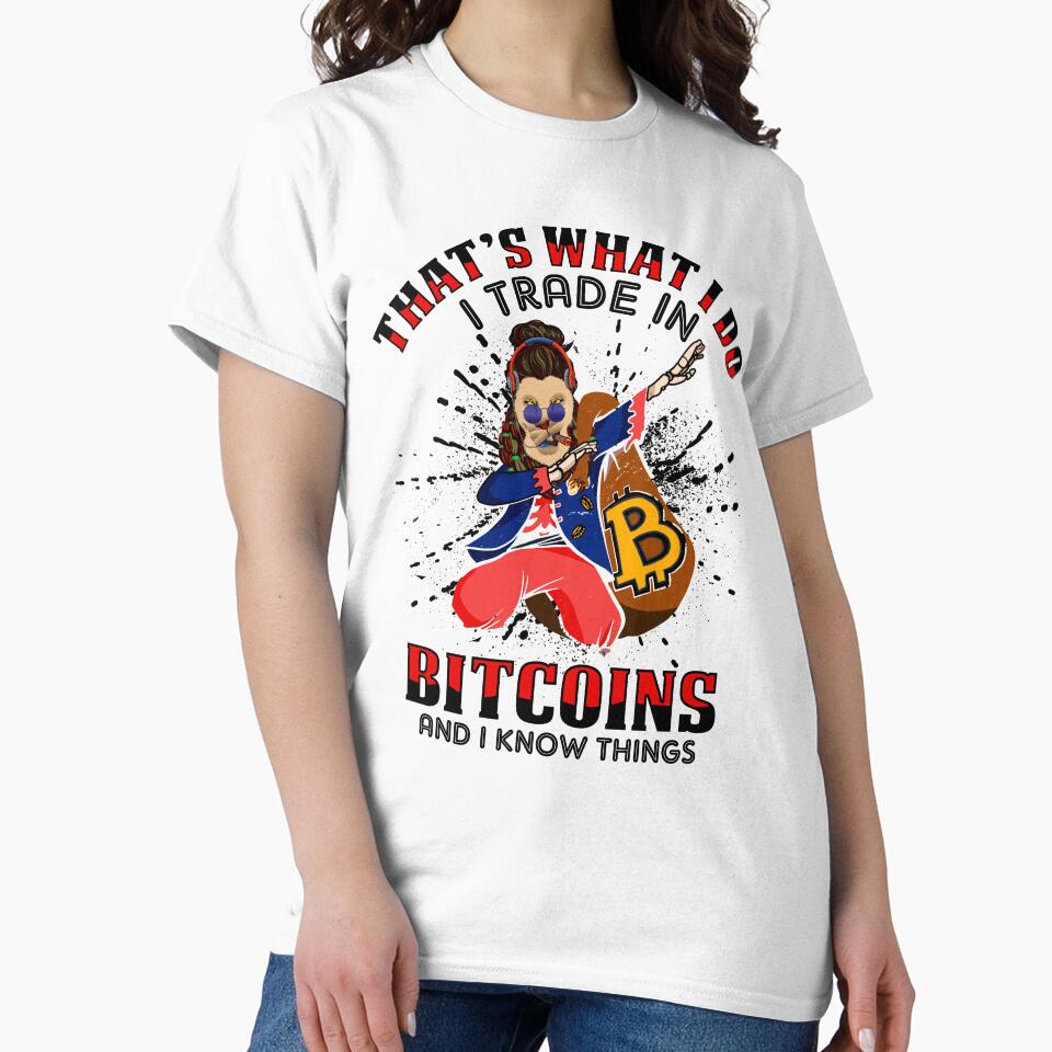 Cryptocurrency Bitcoin Trader Crypto Millionaire Classic T-Shirt by Graphix King