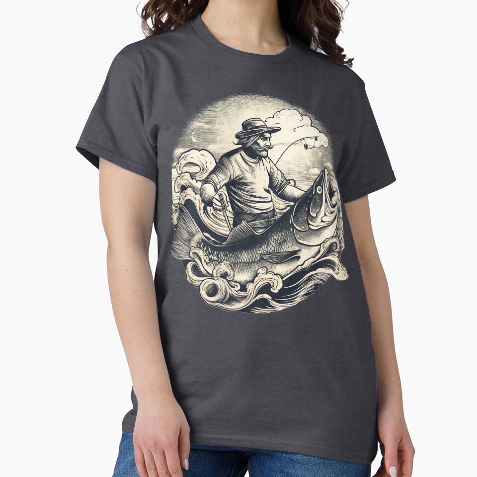 Vintage Fishing Design by CosmicScare10