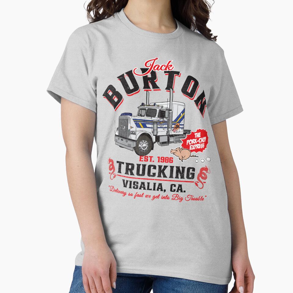 Jack Burton Pork Chop Express Trucking Lts by Alema Art