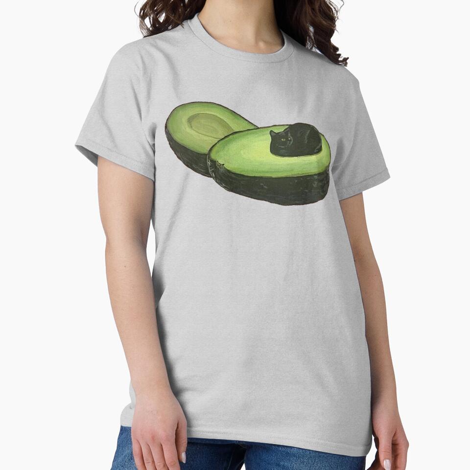 Avocado Cat by GuyBlank