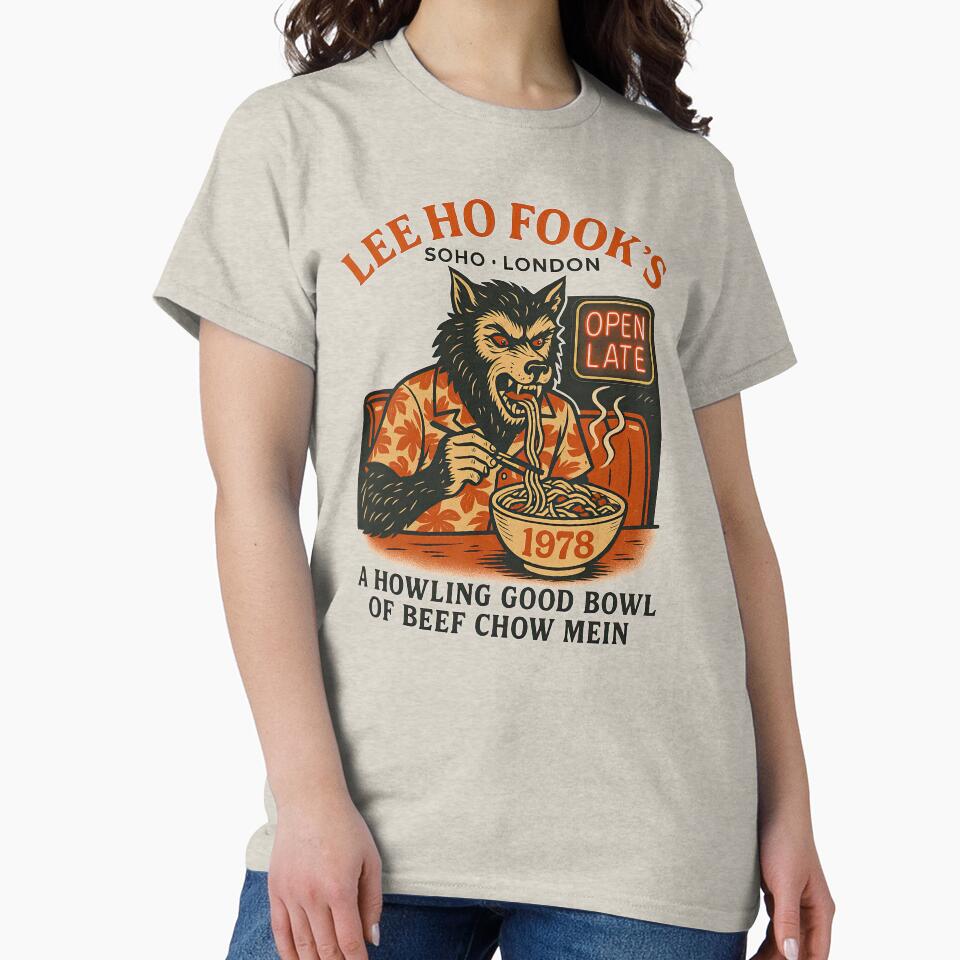 Lee Ho Fook’s 1978 Werewolf | Soho London Chow Mein Retro Design by Kybruno's Creations