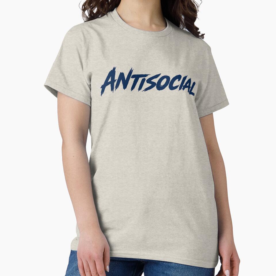 Antisocial - Introvert Brush Lettering by SkullVor