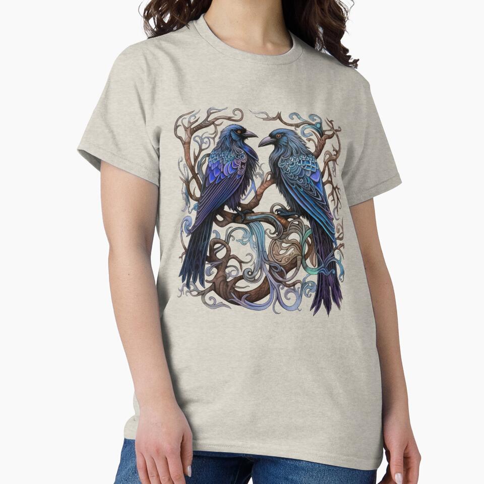Viking Ravens - Huginn & Muninn by Odd World