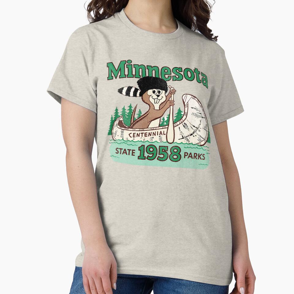 Minnesota State Parks Centennial Vintage Tourist Souvenir by ourkid