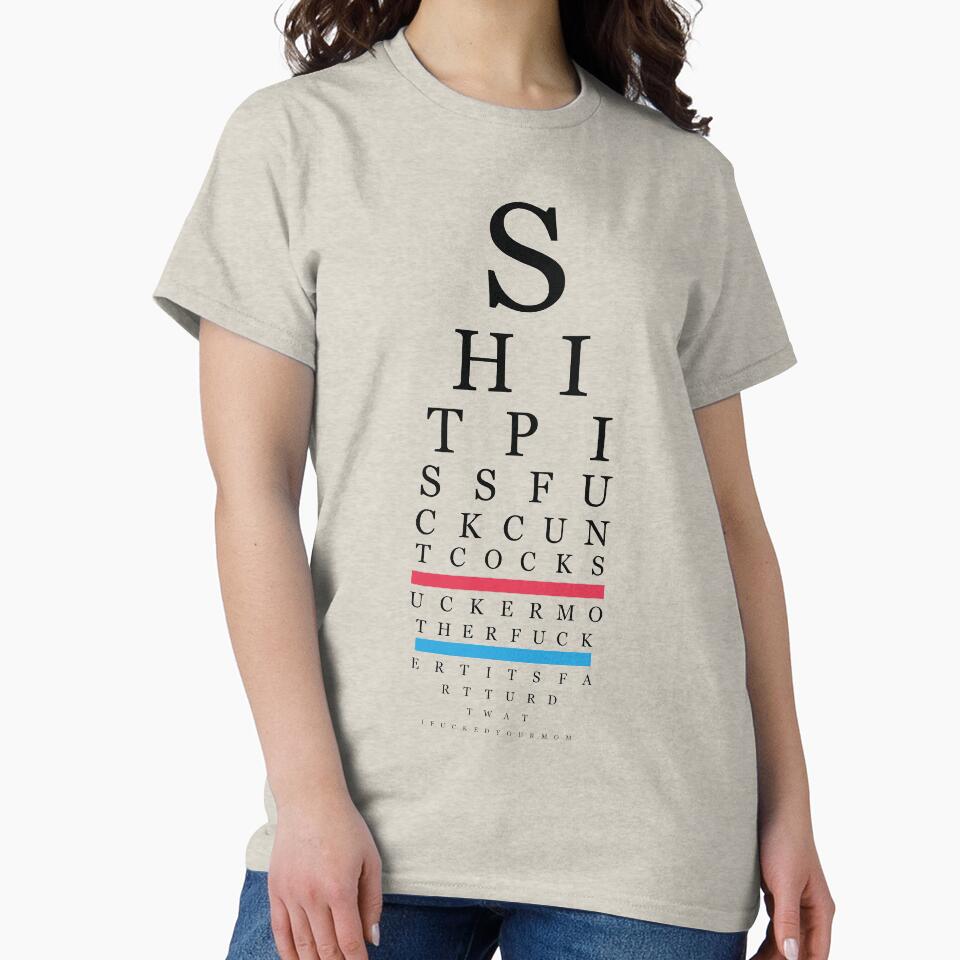 Family Reunion Eye Chart by Paddock9Designs