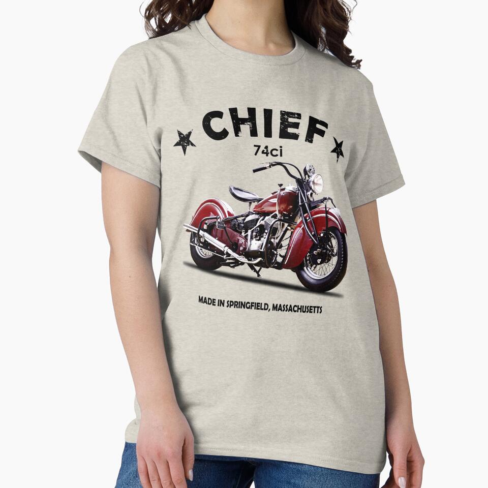 The Vintage Chief Motorcycle by rogue-design
