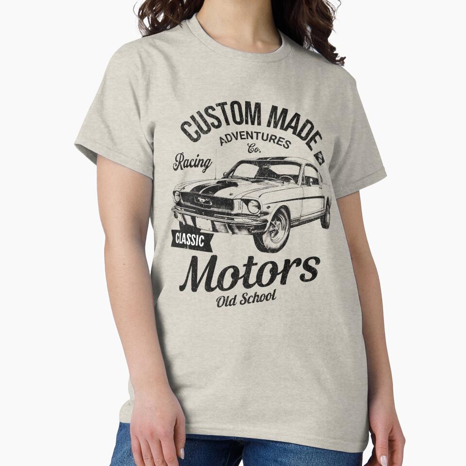 Ford Mustang Vintage Retro Design by Nareante
