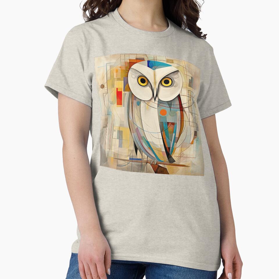 Wise Old Owl - Abstract Design by HausKatz