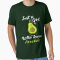 Avocado Gifts For Women - Just A Girl Who Loves Avocado T-Shirt by Larcossee ⭐⭐⭐⭐⭐