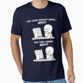 The Code Doesn't Work Why The Code Works Why - funny programming meme by Hapo Team