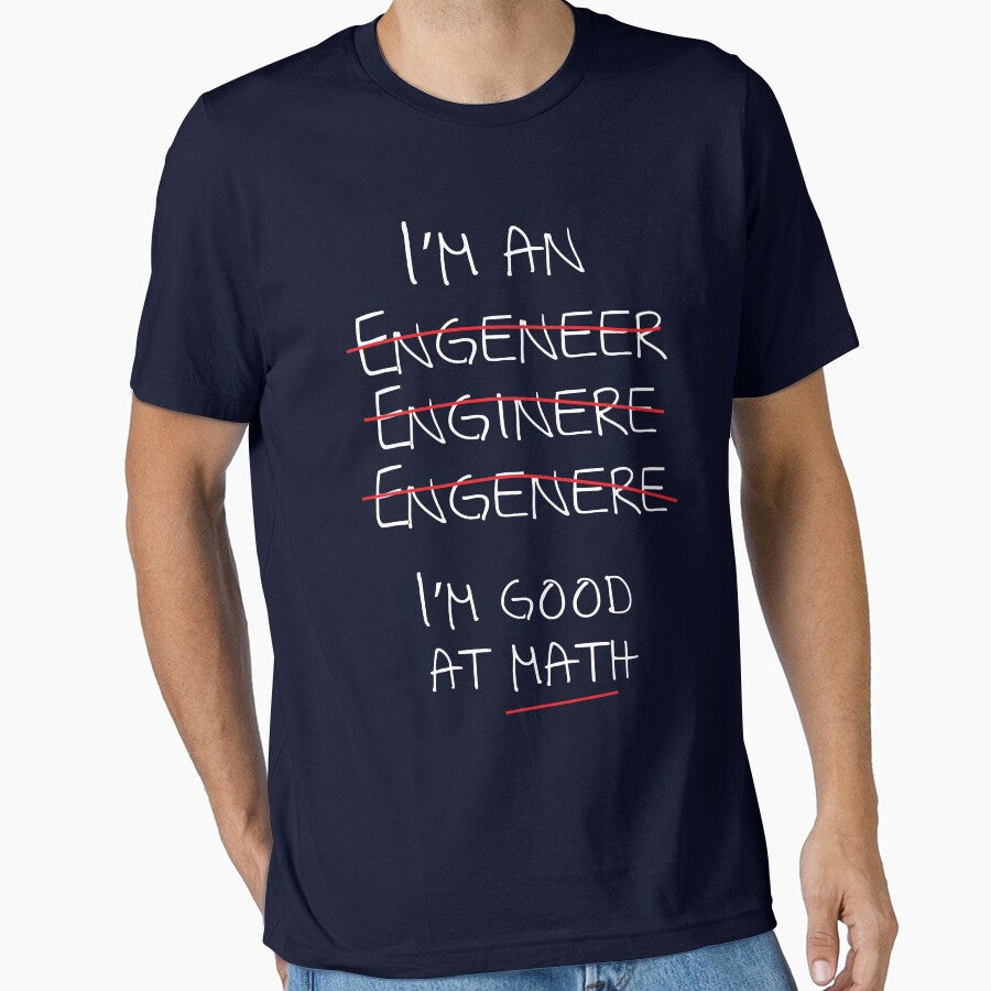 I'm an engineer (mispelling) I'm good with math by careers