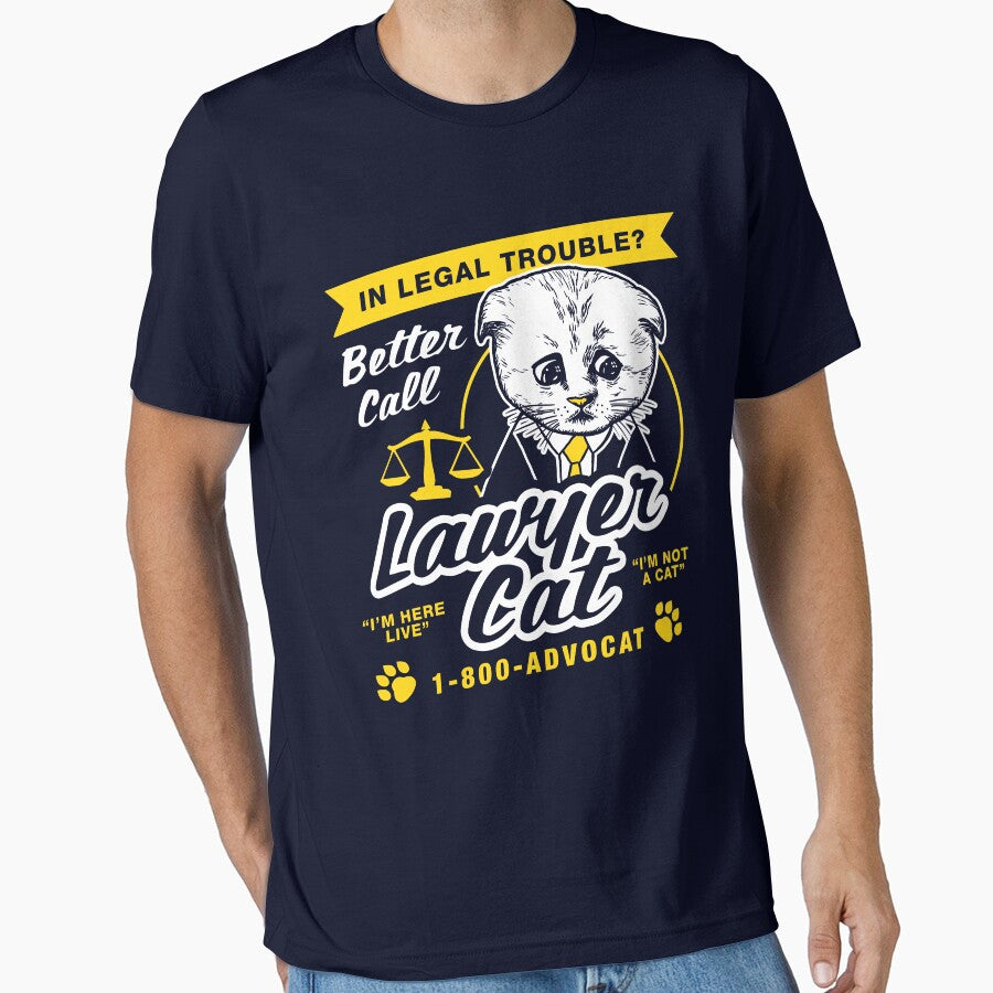 I'm Not A Cat Filter Lawyer by Yipptee Shirts