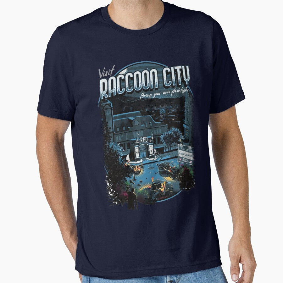 Vintage Resident Evil Visit Racoon City by KarlWade