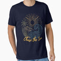 Boho Sun and Sea Ocean Wave Design by VibranPalette