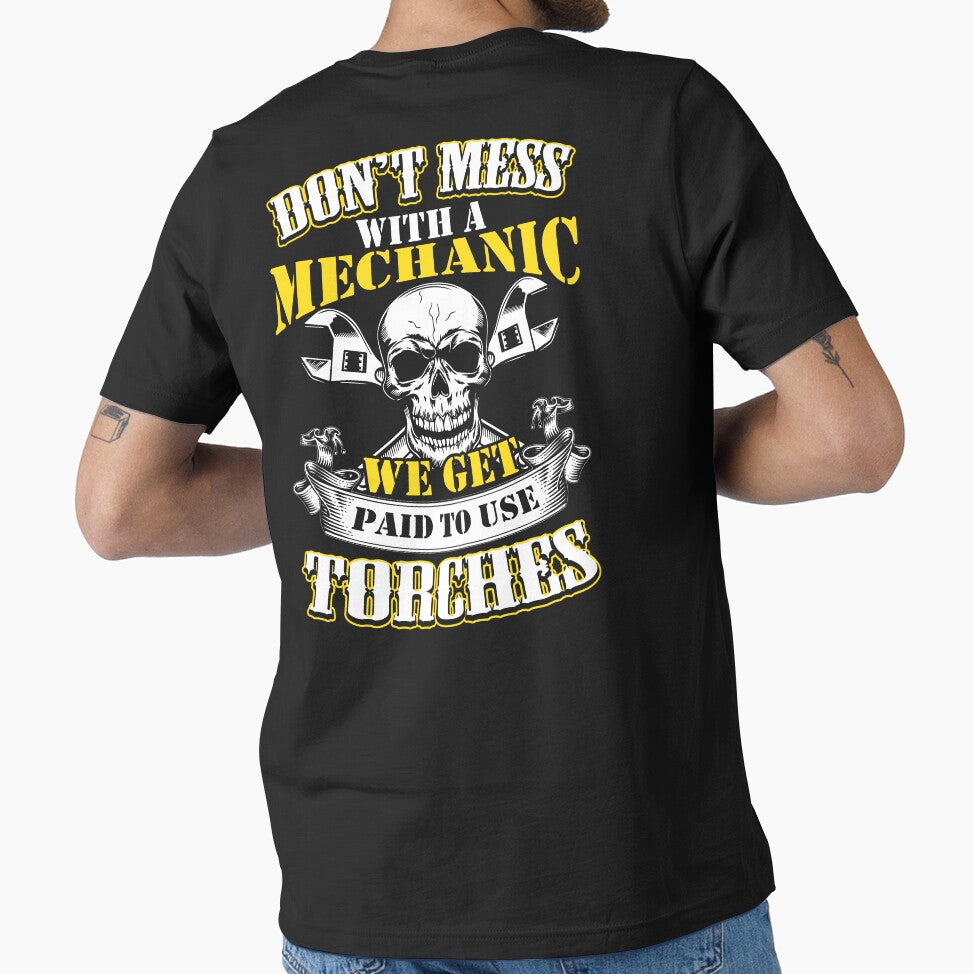Don't Mess With A Mechanic / Mechanics / Car by Tee Hub