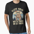 Sloth Hiking Team - We will get there, when we get there, Funny Vintage by JustCrafted