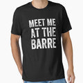 Meet Me at the barre - Barre workout saying by Captain Mood