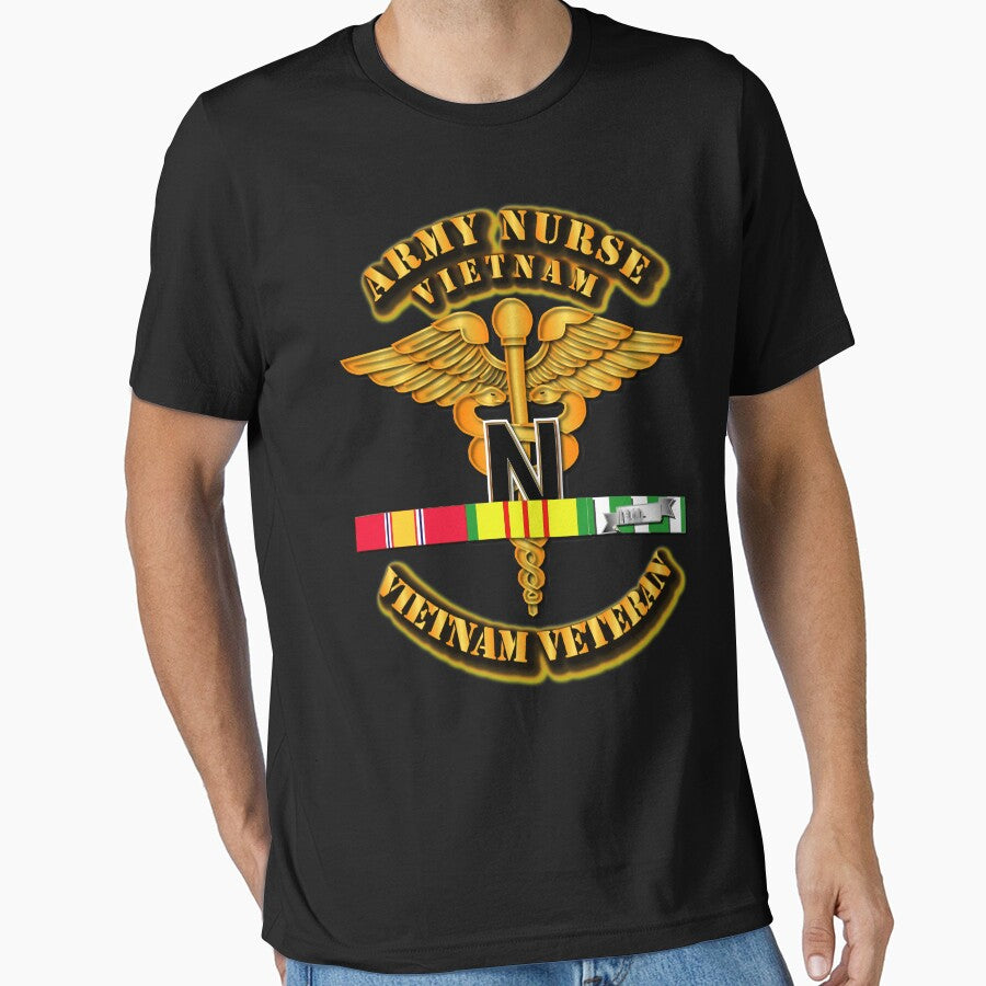 Army - Army Nurse with Vietnam Service Ribbons by Military Insignia Products