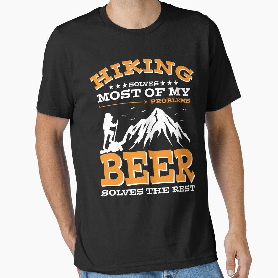 Hiking Solves Most of my Problems Beer Solves the Rest by grinta2021