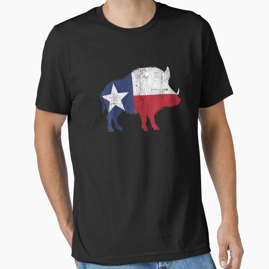 Hog Hunting Texas Boar Hunter by goombi-creative