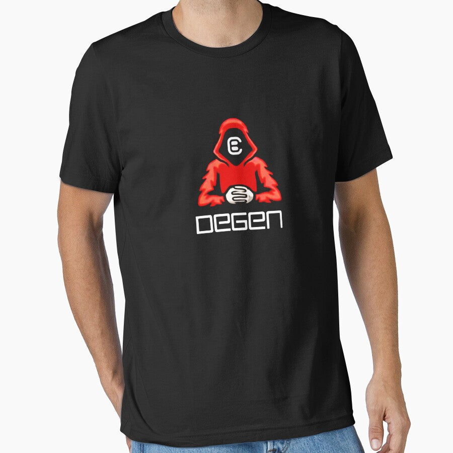 Crypto Banter DEGEN Red Logo by MJermyn