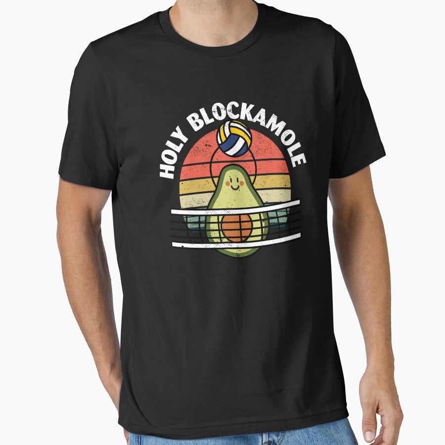 Holy Blockamole Volleyball by NQArtist