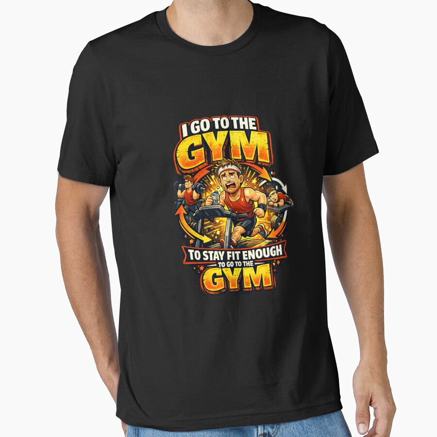 I Go To The Gym To Stay Fit Enough For The Gym by Paroa House