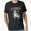 Roarsome T Rex Back to School T-Shirt Kids Boys Dinosaur by 14thFloor