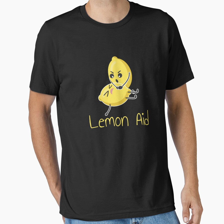 Funny LemonAid - Lemon First Aid Pun Joke by PrintPress
