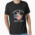 Funny Trump Bunny Egg Hunt Make Easter Great Again Design by Nemcha-Tee