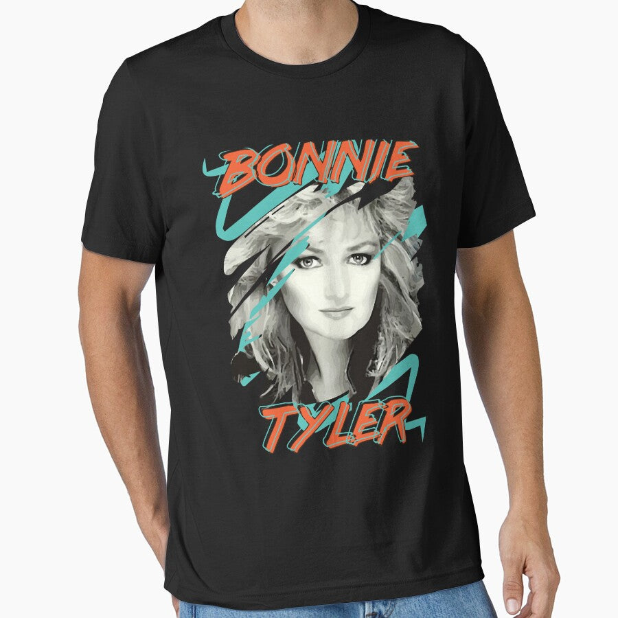 Bonnie Tyler 80s 1980s pop Music Total Eclipse of The h e a r t s Gift For Fans, For Men and by NathanaelCla