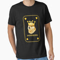 Doge coin crypto currency king card by ZieProject