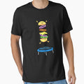 Cute Foodie Food Lover Burger Fast Food Lover Trampoline Jumping Gymnastics Jump Gymnast by VollLaser