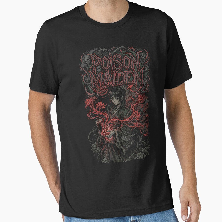 Poison Maiden Anime Dark Art by Tokyo Retro
