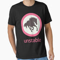 Unstable logo pink Oversized by KristianNes