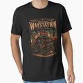 WANDERER’S WAYSTATION | Vintage Roadside T-Shirt | Highway Of The Lost | RetroCrypt Studio by RetroCrypt Studio