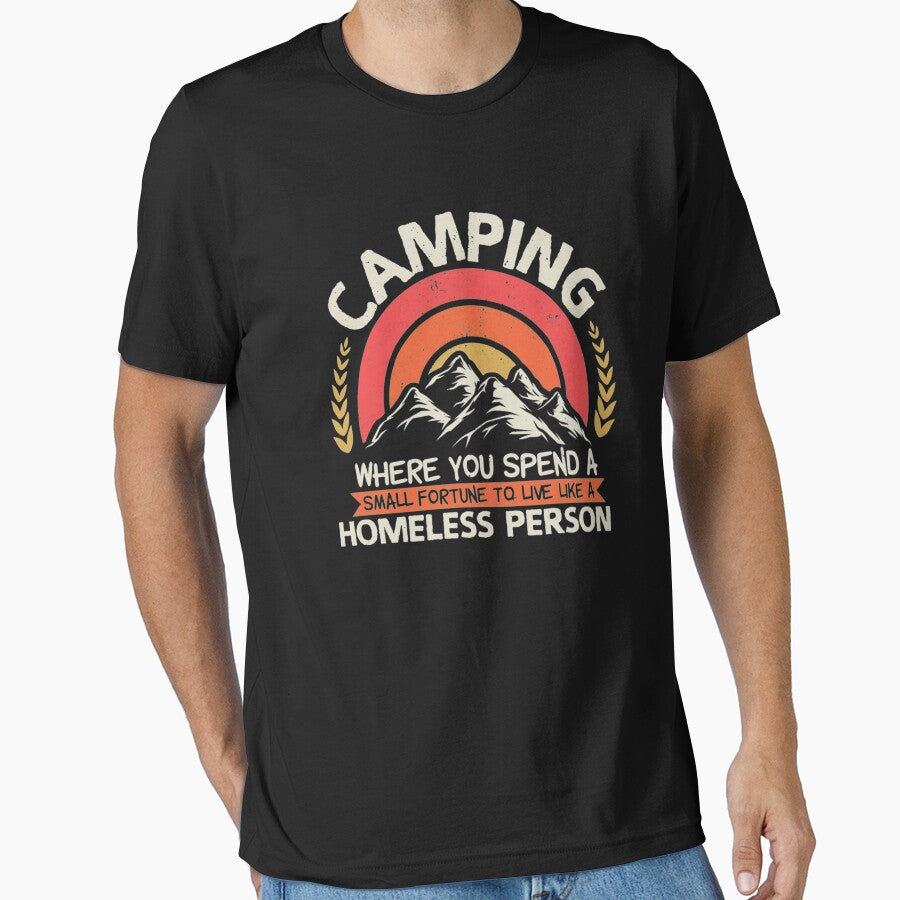 Camping where you spend a small fortune to live like a homeless person by DR-STORE