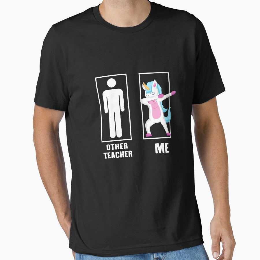 Funny Unicorn Dabbing Other Teachers Me,Other Teachers Me Funny Unicorn Dabbing, Teachers Unicorn, Teachers Dad Husband Birthday Christmas Gift by xlnv