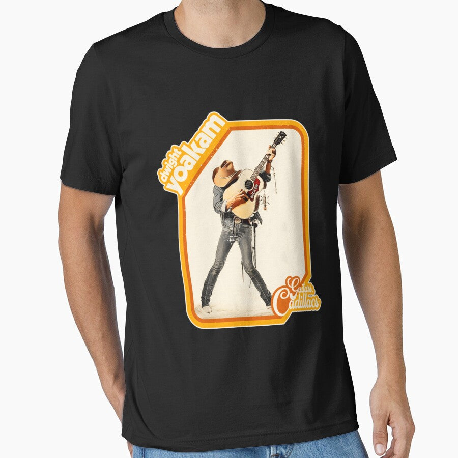 Dwight Yoakam Guitars Cadillacs Retro by JohnathonWalter