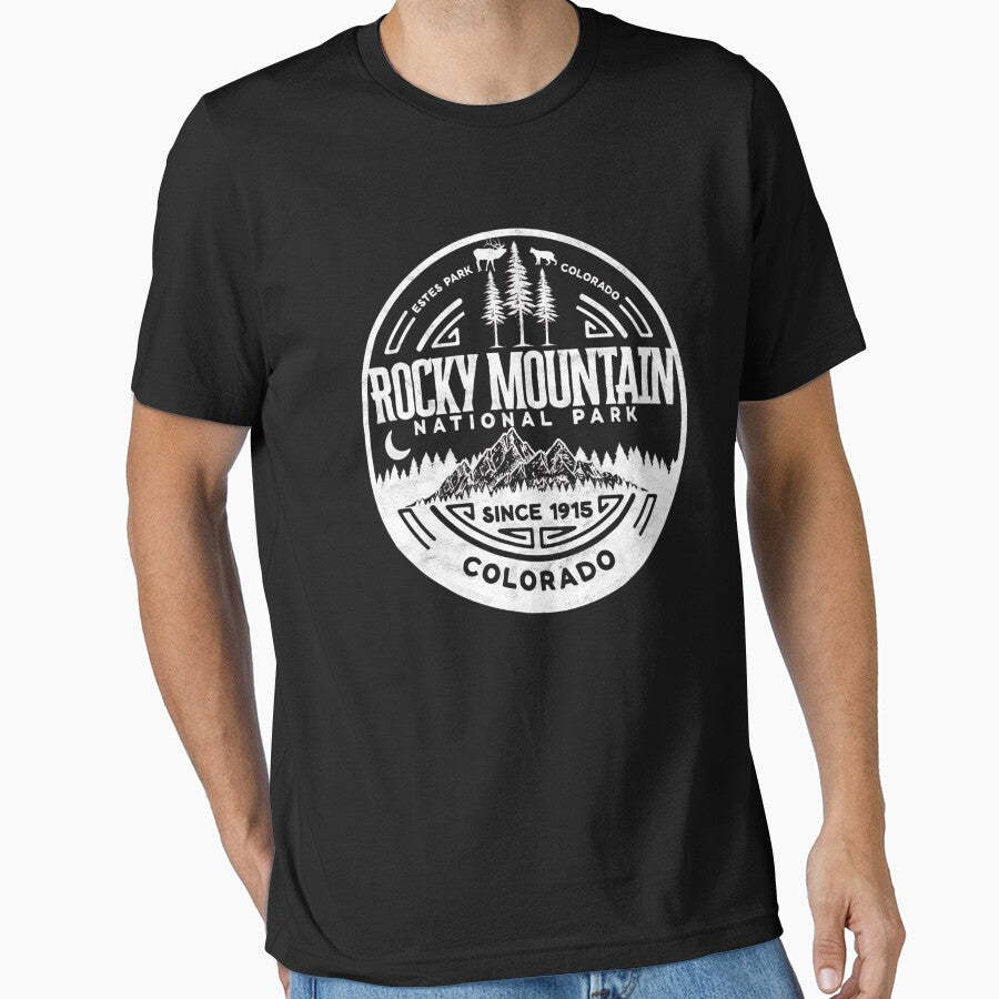 Rocky Mountain National Park Minimalist Seal by Pyotsak