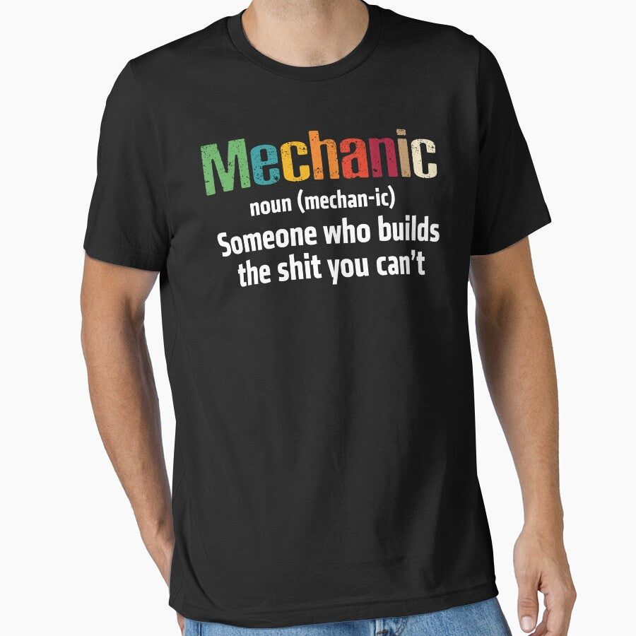 Mechanic Noun Mechanic / Mechanics / Car Mechanic/ Auto Mechanic by Tee Hub