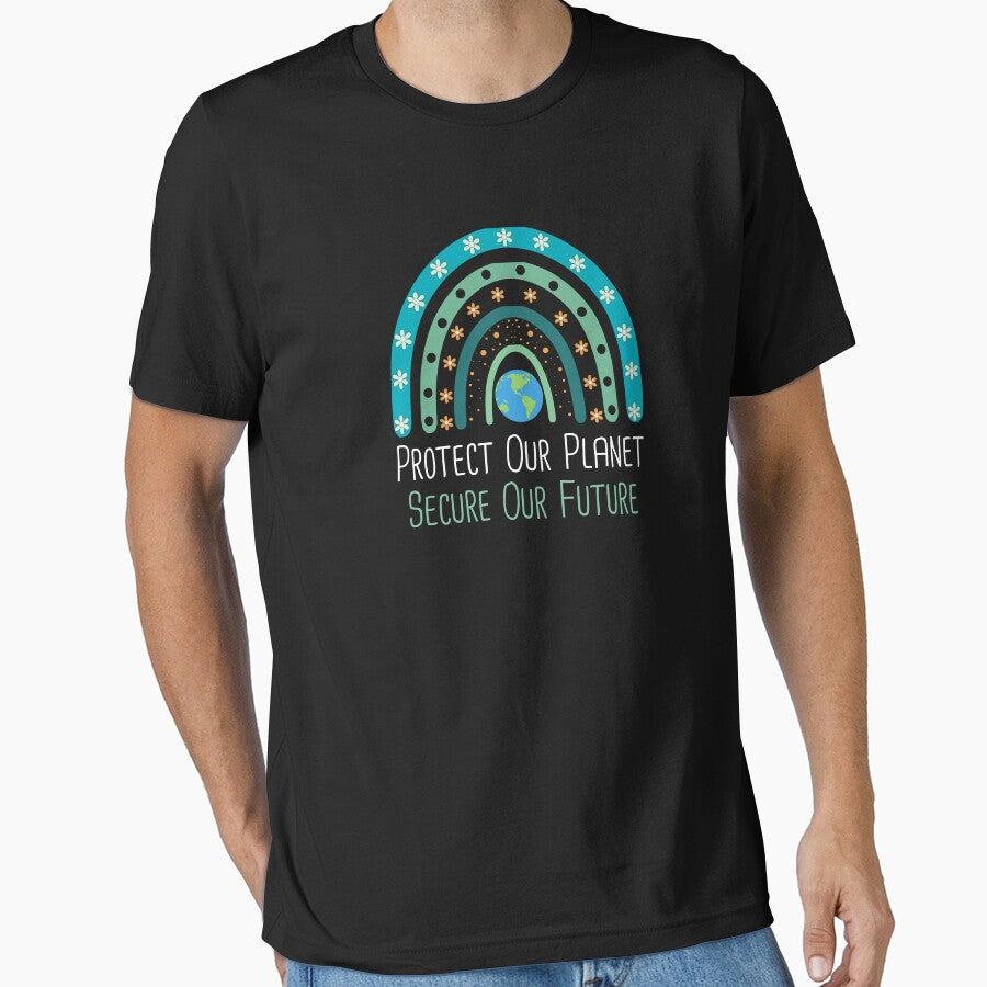 Protect Our Planet, Secure Our Future Environmental Protection Positive Phrase by FemiBiutti