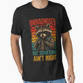 Undiagnosed But Something Ain't Right Funny Raccoon Vintage by CF_VintageDesign