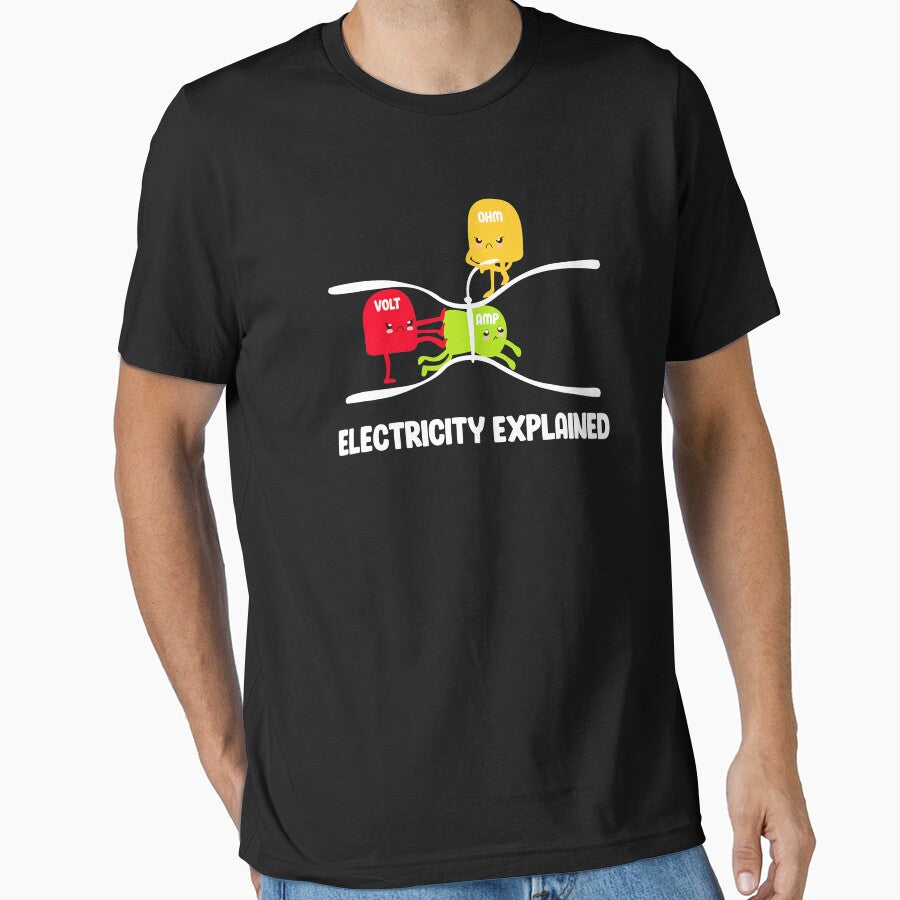 Electricity Explained Volt Ohm Amp Funny Electrician by SageTobias