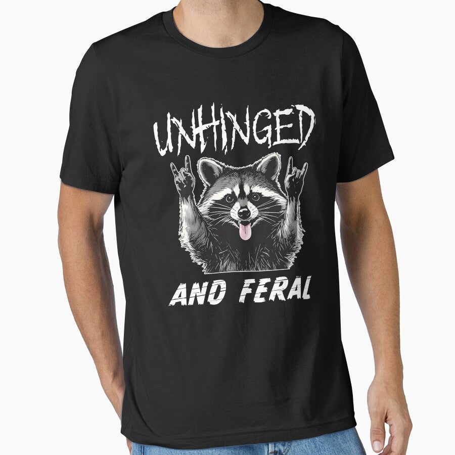 Unhinged and Feral Raccoon by Luxuriouss