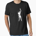 Le Corbusier - The Friendly Modular Man for dark clothing by Bob Borson