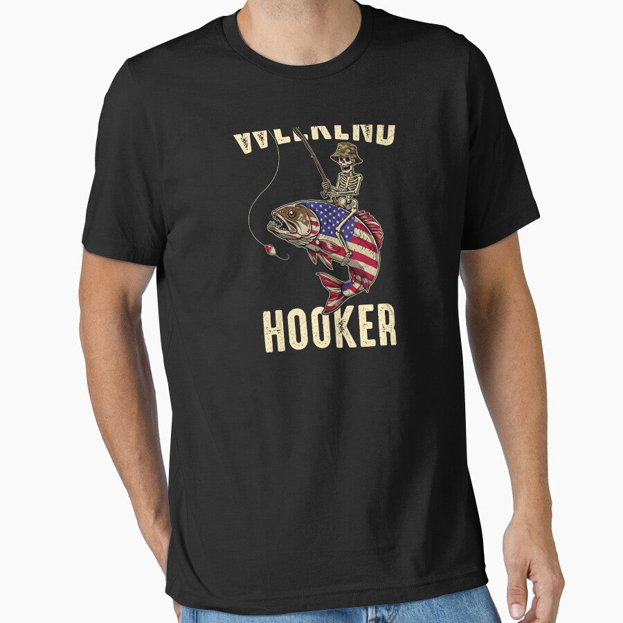 Weekend Hooker Fisherman Angler Fishing Lover by StickChic