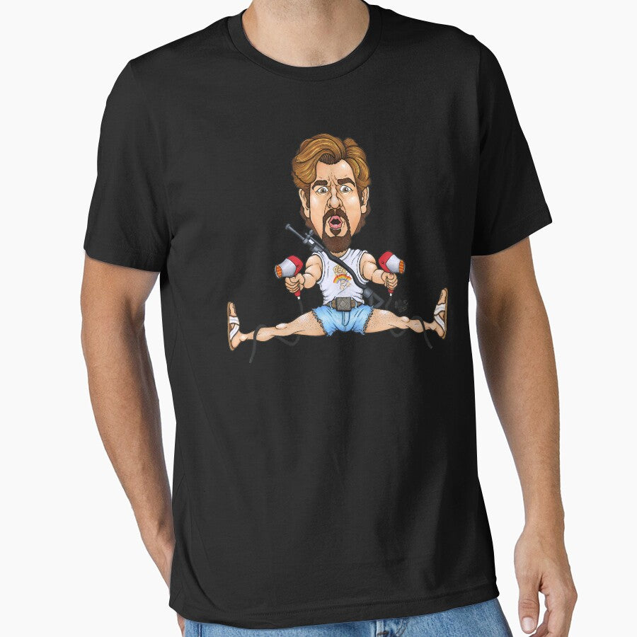 Zohan Dvir Hairdresser Comedy Character Caricature by Bean-Box